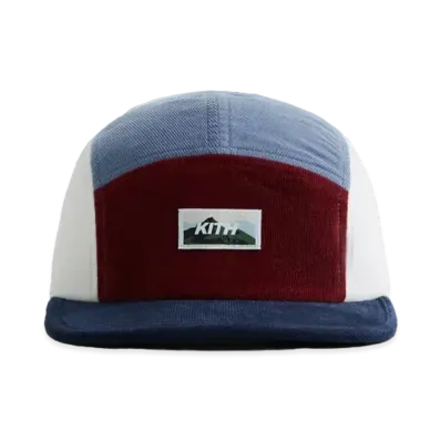 Kith Panelled Corduroy Camper Hat "Elevation"