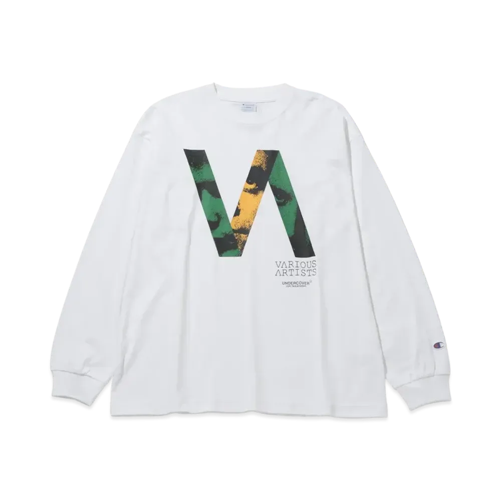 V.A. x Champion LS Tee #3 "White"