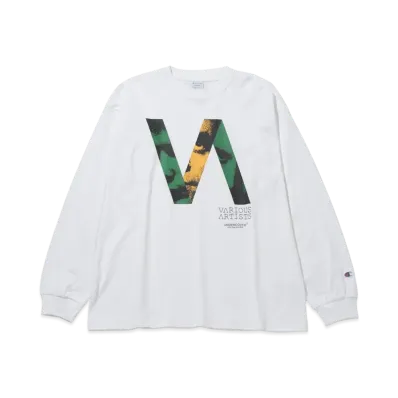 V.A. x Champion LS Tee #3 "White"