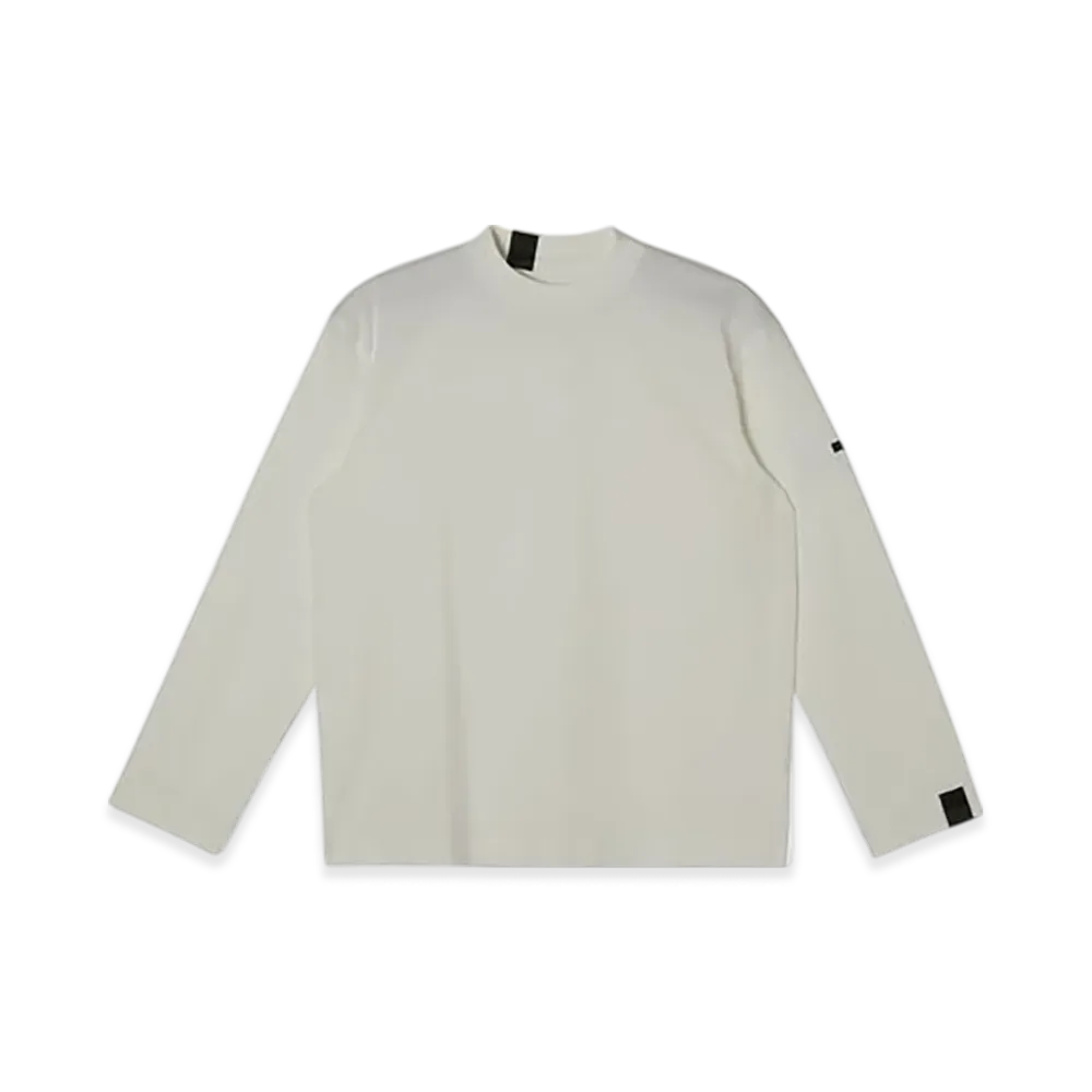 N.HOOLYWOOD Mock Neck Long Sleeve "White"