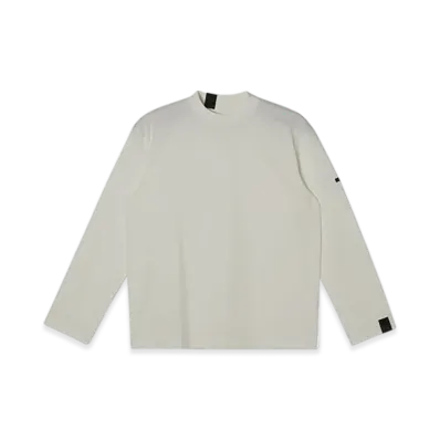 N.HOOLYWOOD Mock Neck Long Sleeve "White"