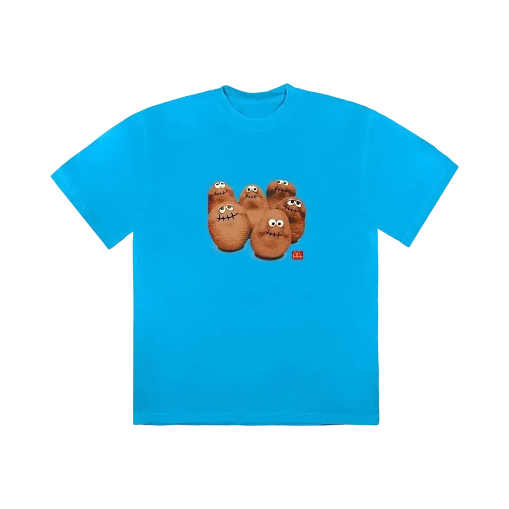 Travis Scott Cactus Jack x McDonald's Squad II T-Shirt "Blue"