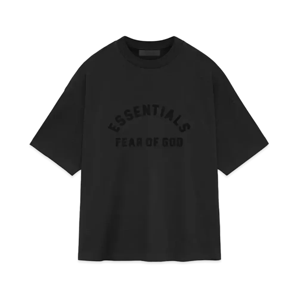 FEAR OF GOD ESSENTIALS Heavy S/S Tee "Black"