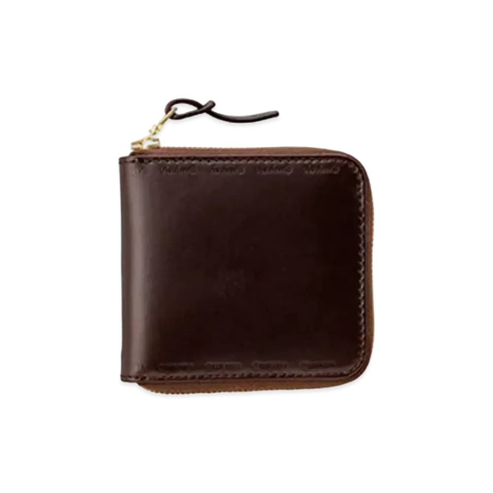 visvim LEATHER BI-FOLD "Dk.Brown"