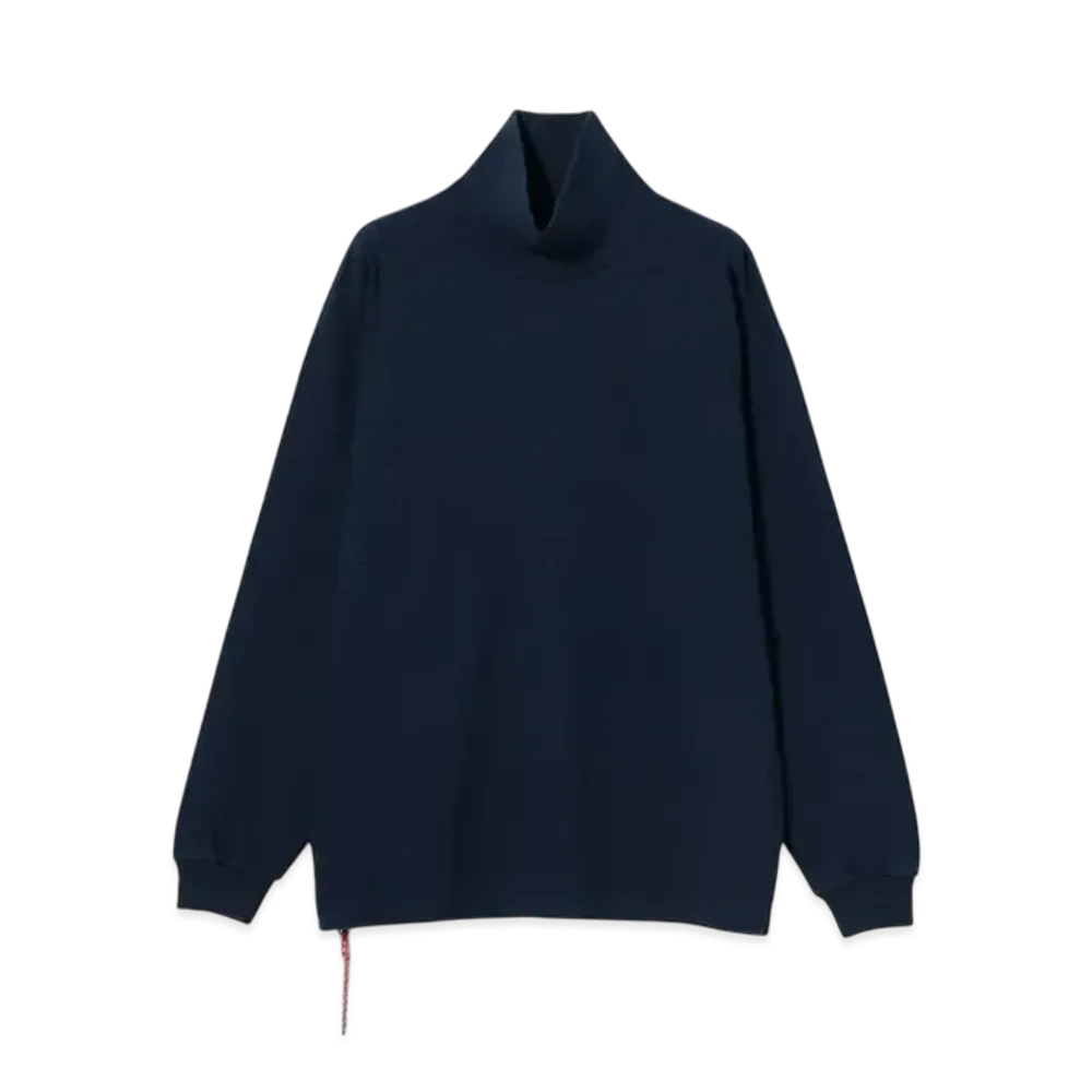 BEAMS Heavyweight Jersey Turtleneck "Navy"