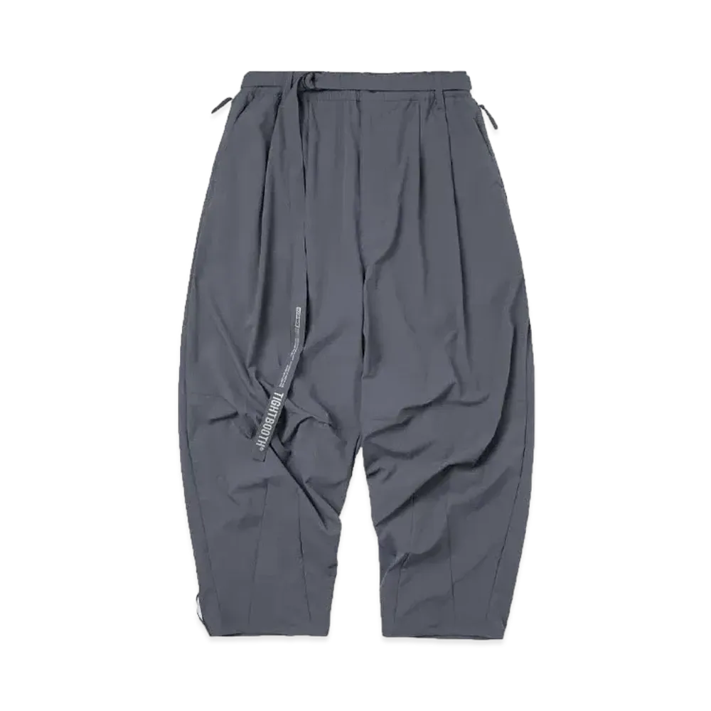 GOOPiMADE® X TIGHTBOOTH Strap Baggy Slacks "Gray"