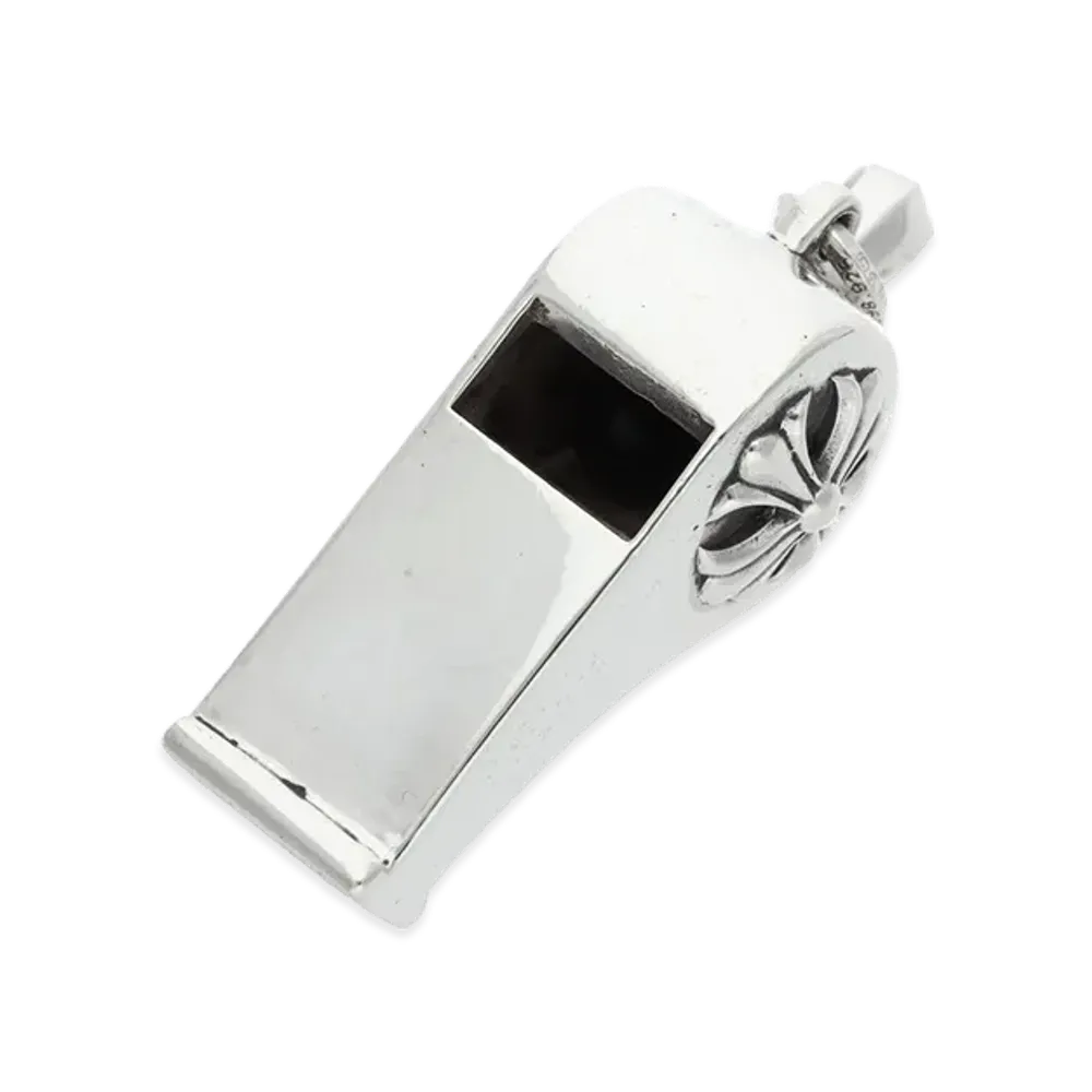 Chrome Hearts Large Whistle Charm CH Plus "Silver"