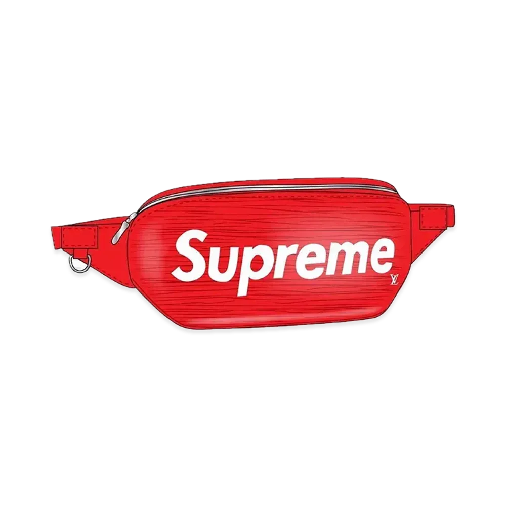 Supreme x Louis Vuitton Bumbag "Red"