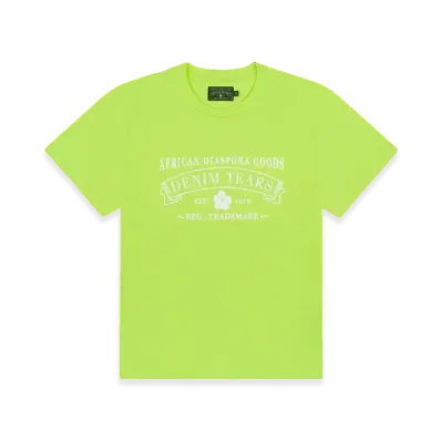 DENIM TEARS ADG Tee "Lime"