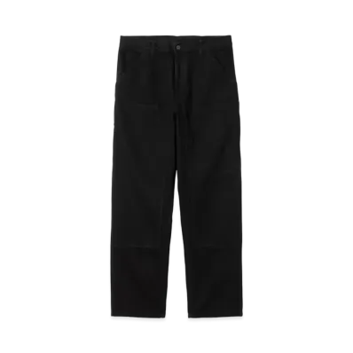Carhartt WIP Double Knee Pant "Black(Rinsed)"