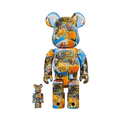 Bearbrick JEAN-MICHEL BASQUIAT #10 100% & 400%