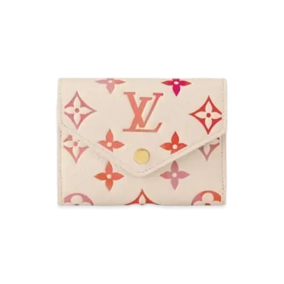 Louis Vuitton Victorine Wallet Monogram Empreinte Leather "Sunrise Aquarelle"