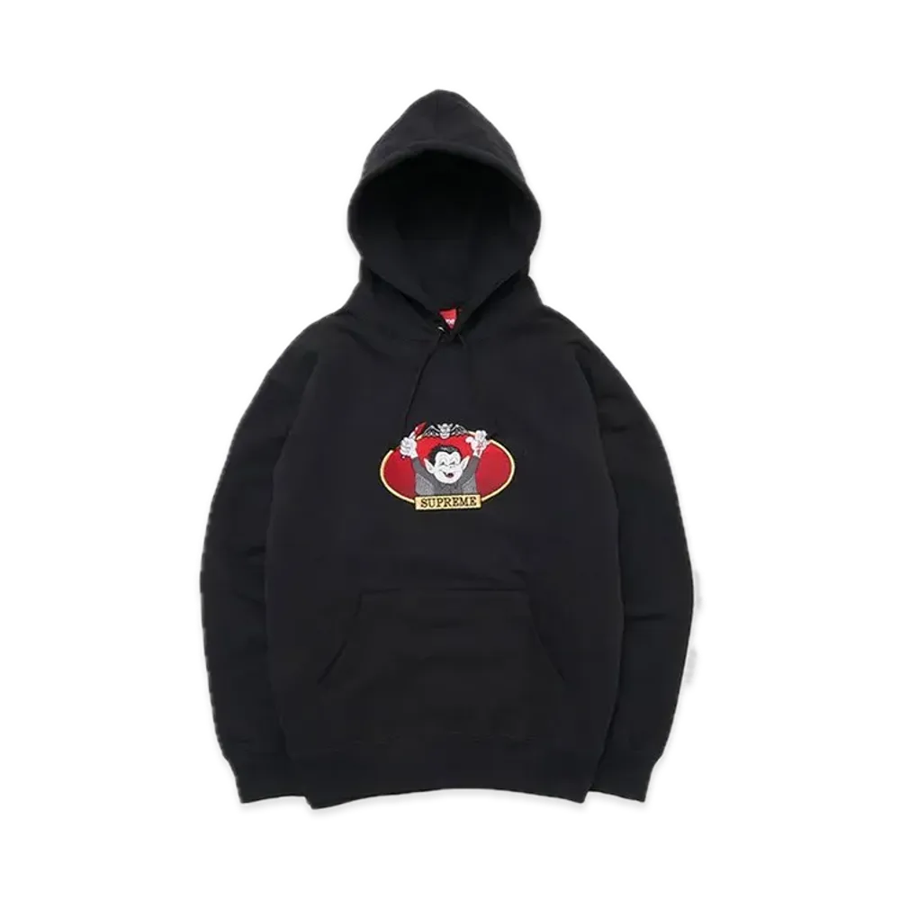 Supreme Vampire Boy Hooded Sweatshirt "Black"