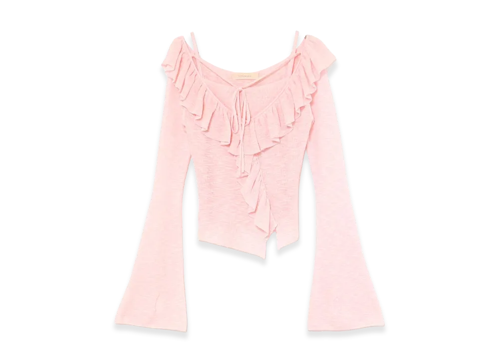 ANDMARY Flower Tulle Tops 