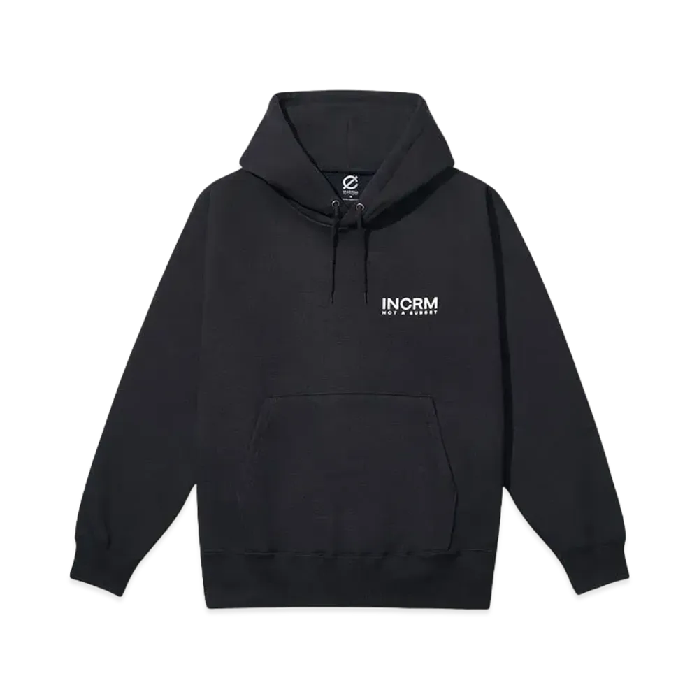 INCRM HOODIE "BLACK"