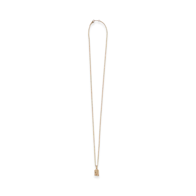 BlackEyePatch Jesus Pendant Necklace "Gold"