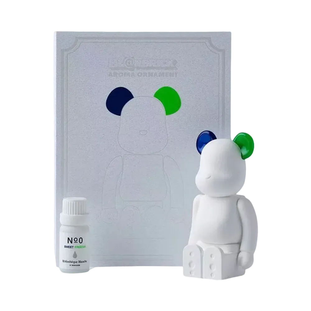 Bearbrick AROMA ORNAMENT No.0 COLOR W-DOUBLE NAVY GREEN