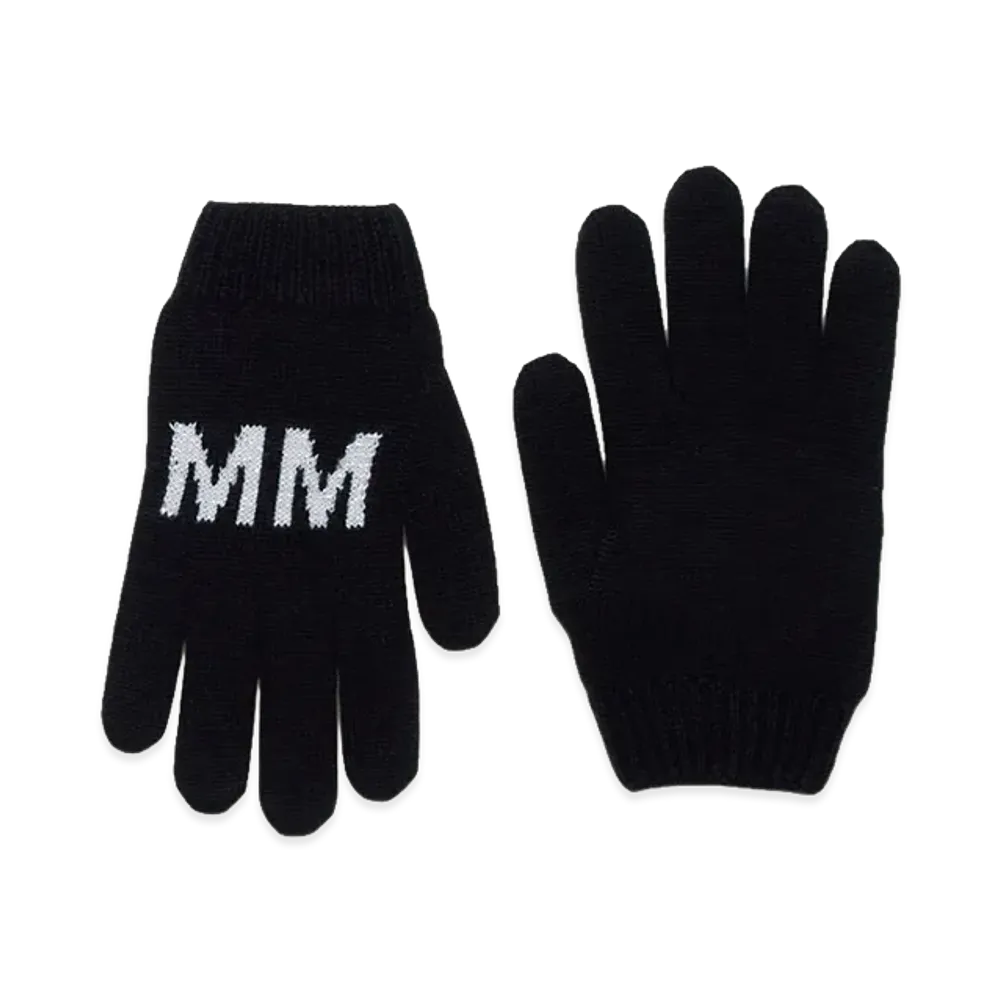 MM6 Maison Margiela Kids Gloves "Black"
