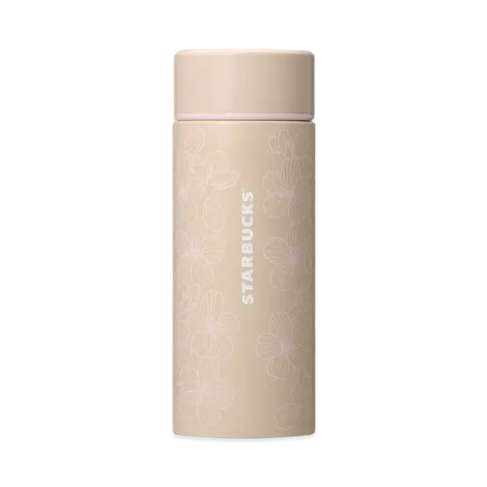 STARBUCKS SAKURA 2024 Stainless Steel Bottle Grace Beige 355ml "Beige"