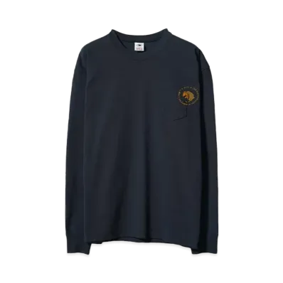 RATS CIRCLE POCKET L/S TEE "NAVY"