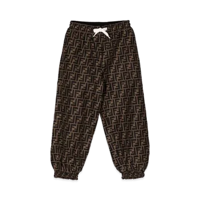 FENDI Kids Jogger Sweatpants "Brown"