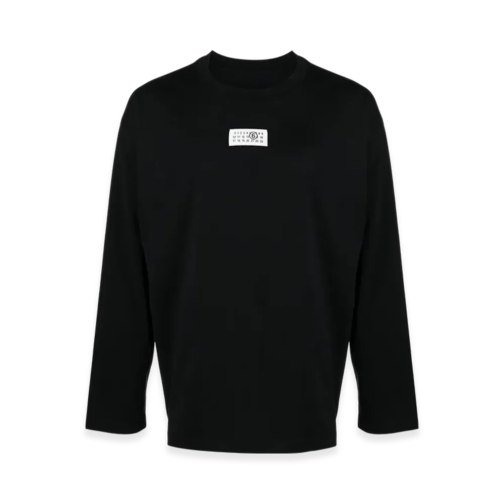 MM6 Maison Margiela Numeric L/S Tee "Black"