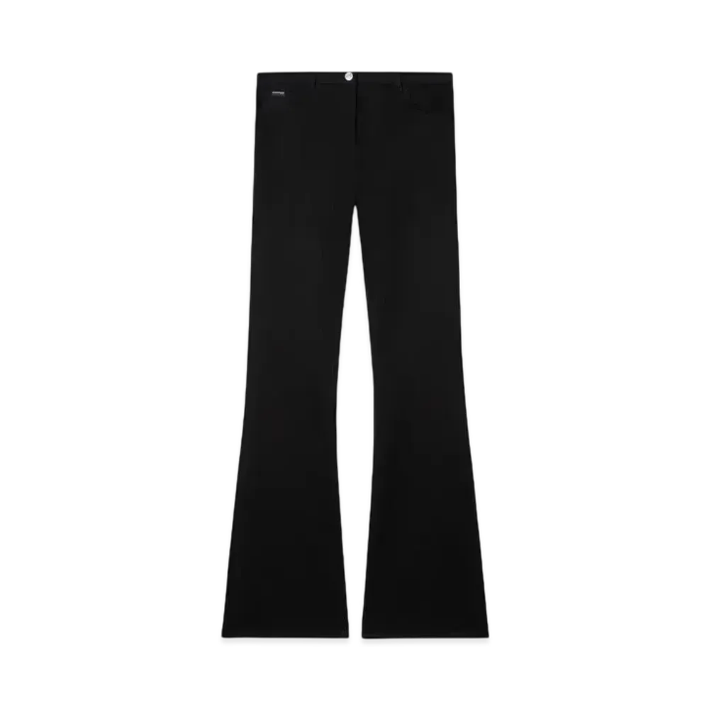 Courreges 70'S Denim Bootcut Pants "Black"