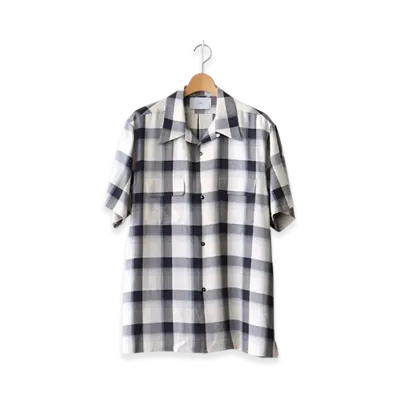 SUGARHILL Ombre Half Sleeve Shirts "Navy Ombre"