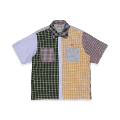 HUMAN MADE Crazy Check Shirt "Blue"