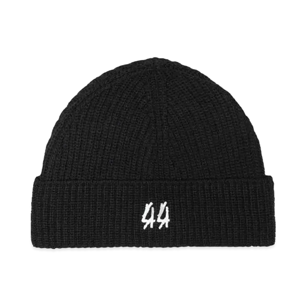 44 LABEL GROUP LOGO BEANIE "BLACK"