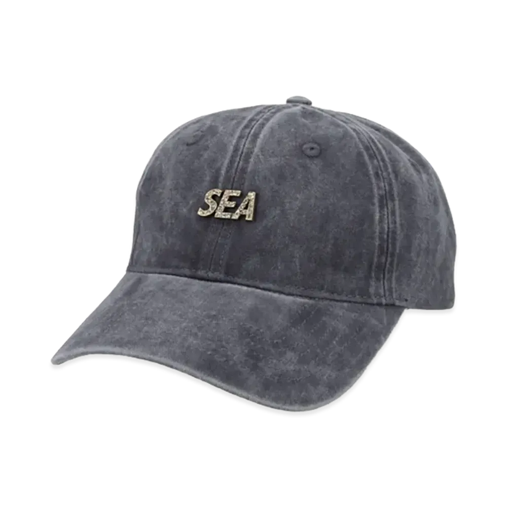 WIND AND SEA Metal Logo Cap "Navy"