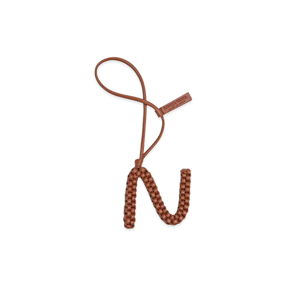 Bottega Veneta Letter N Charm "Wood"