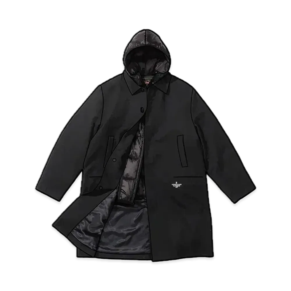 Supreme x UNDERCOVER Trench + Puffer Jacket "Black"