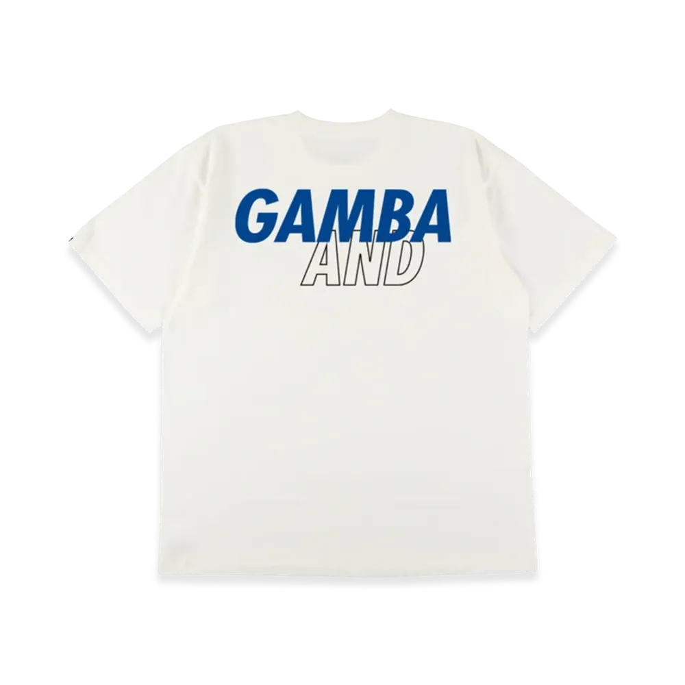 WIND AND SEA x J.LEAGUE GAMBA S/S Tee "White"