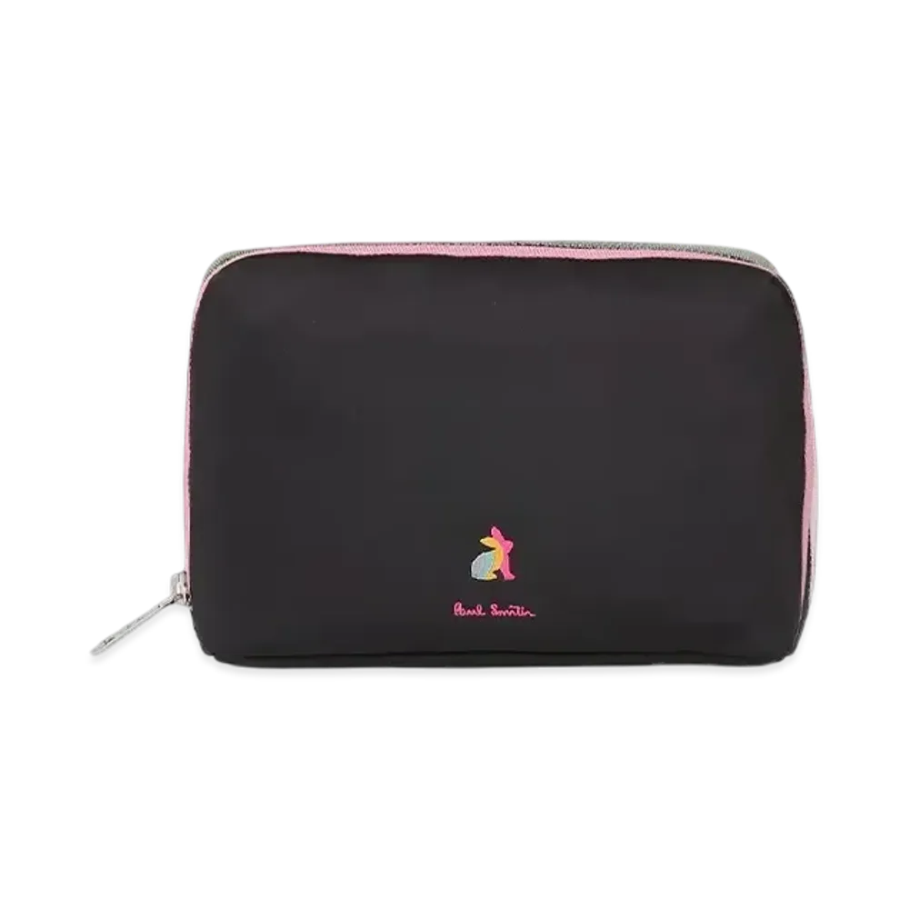 Paul Smith Women'S Swirl Rabbit Pouch "Black"