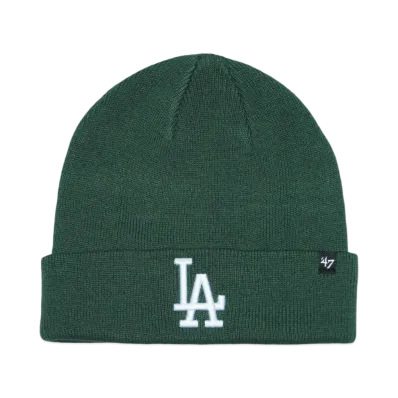 47 Dodgers 'Raised '47 Cuff Knit "DARK GREEN"