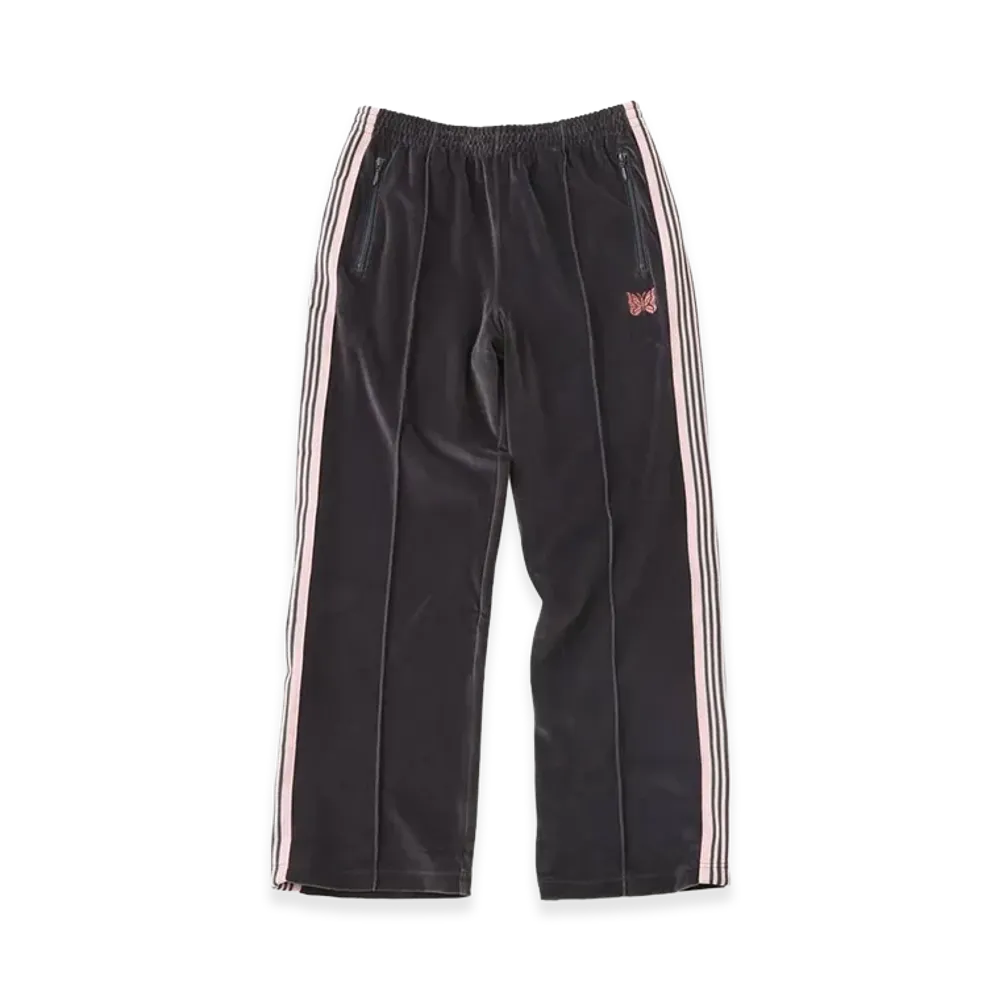 NEEDLES x JOURNAL STANDARD C/PE Velour Track Pant "Black"
