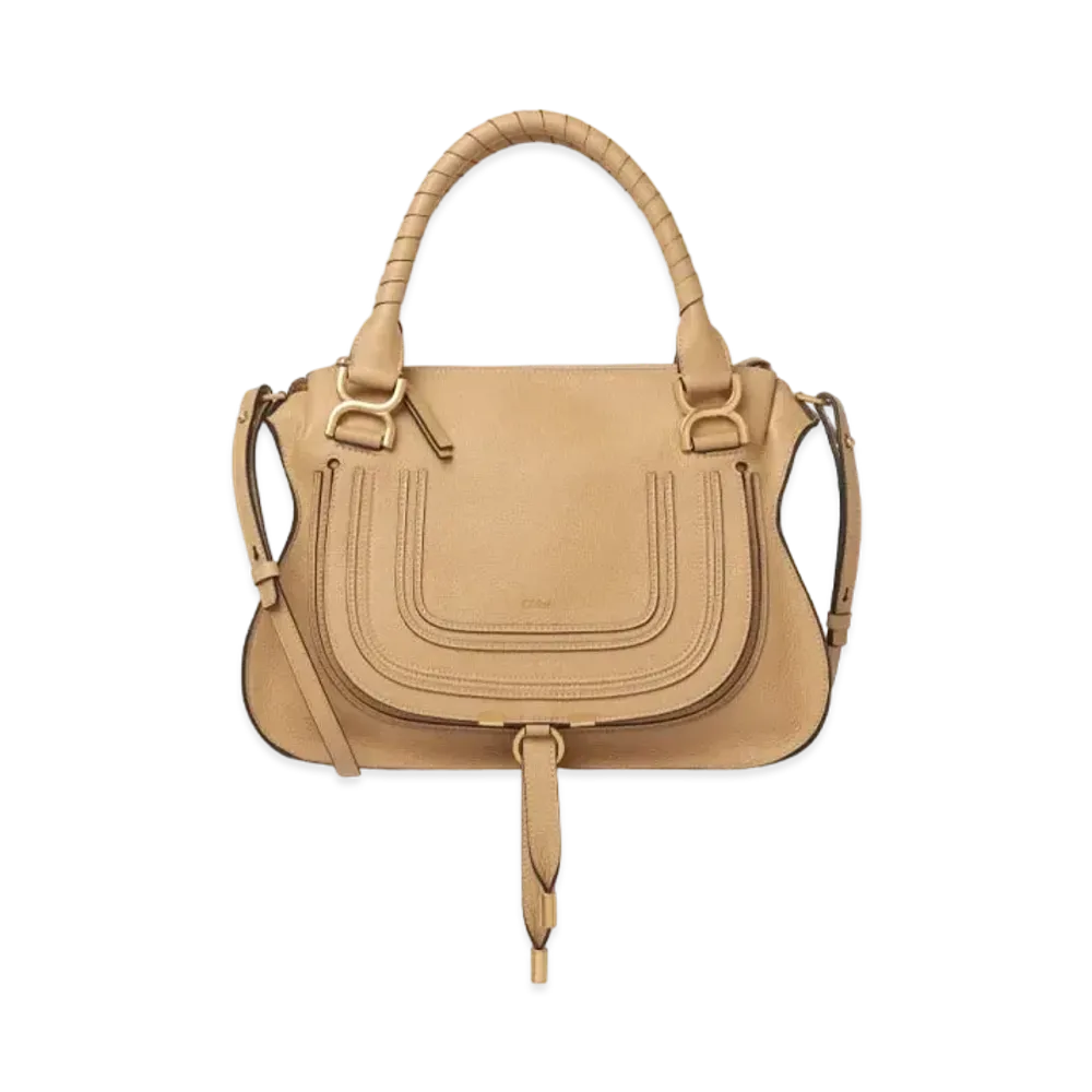 Chloe Marcie Medium Bag "Beige"