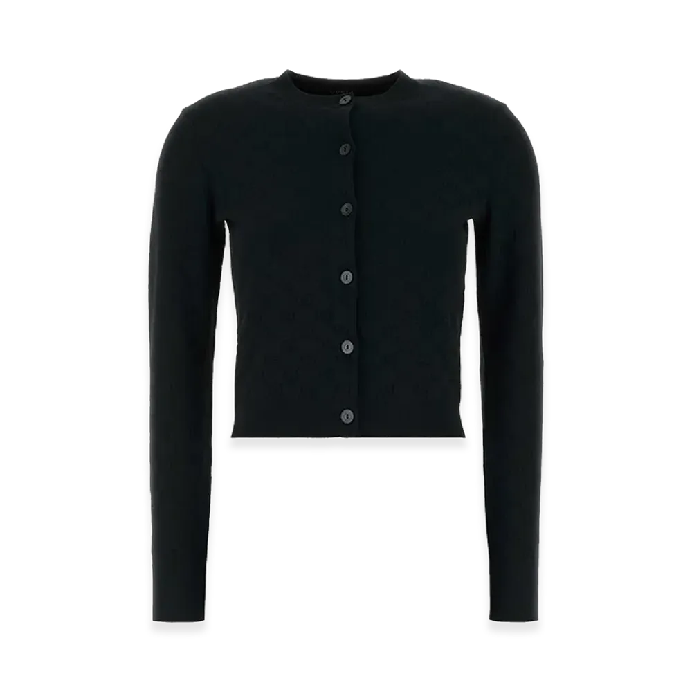 GUCCI Women's Knit Cardigan "Black"