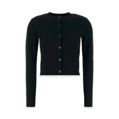 GUCCI Women's Knit Cardigan "Black"