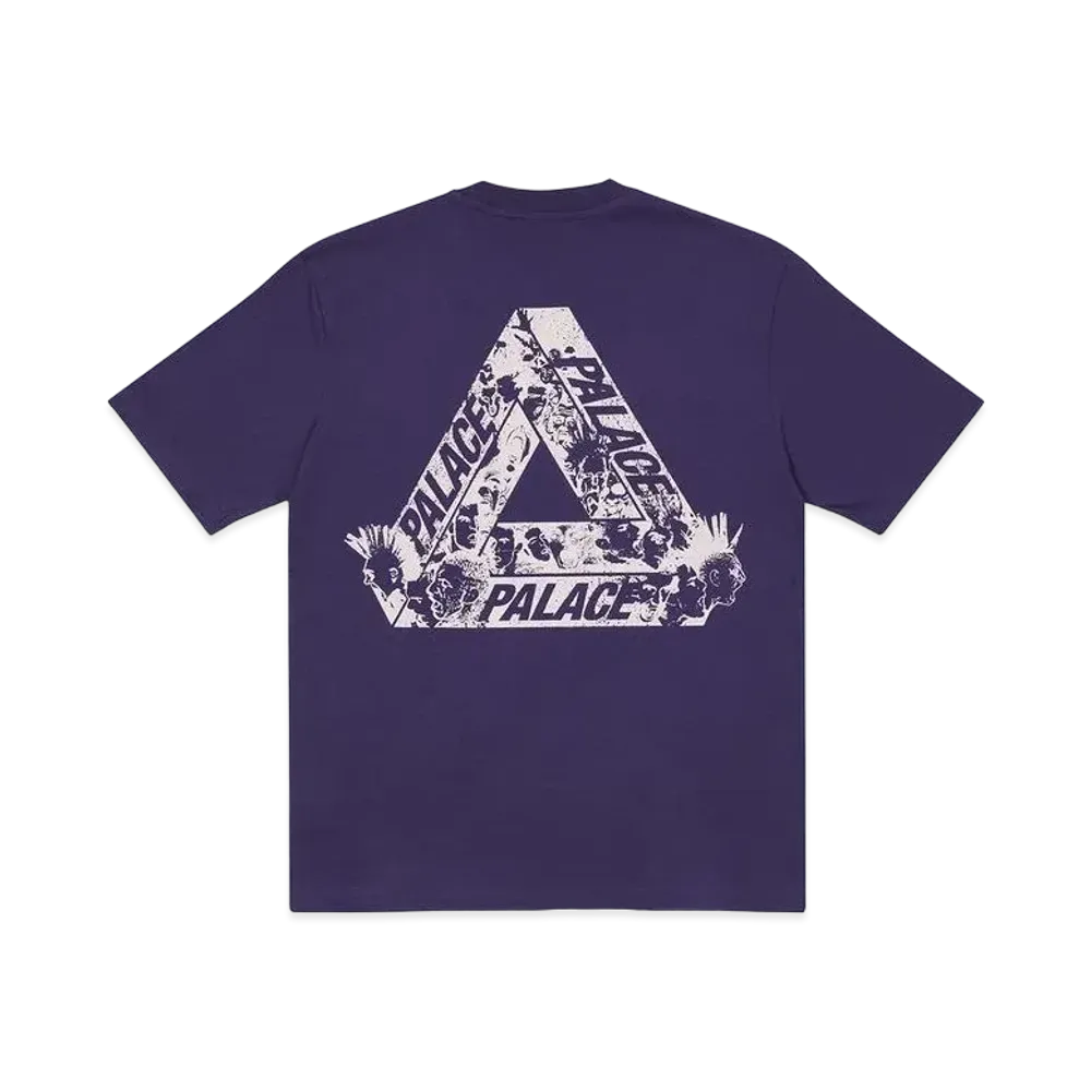 PALACE TRI-HEADS T-SHIRT "Purple"