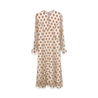 CLANE Women's Big Dot Opal Onepiece "Beige"