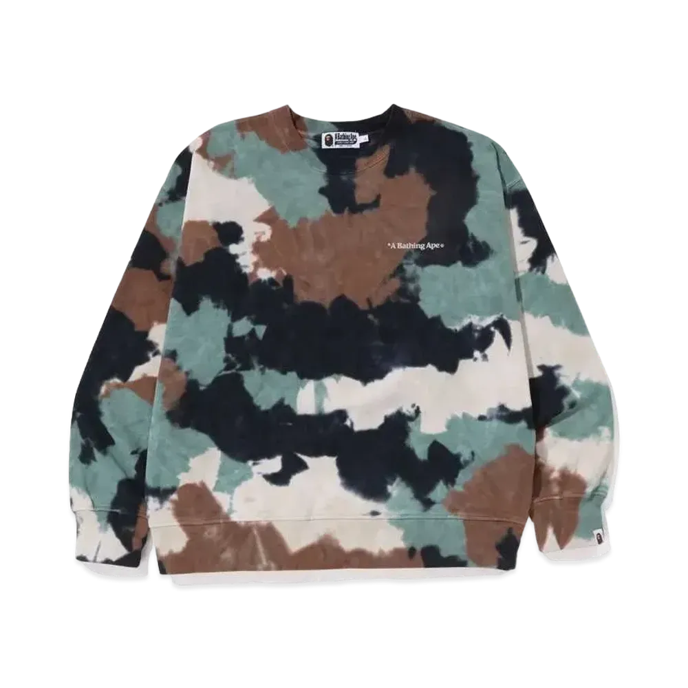 A BATHING APE Chusen Loose Fit Crewneck "Brown"
