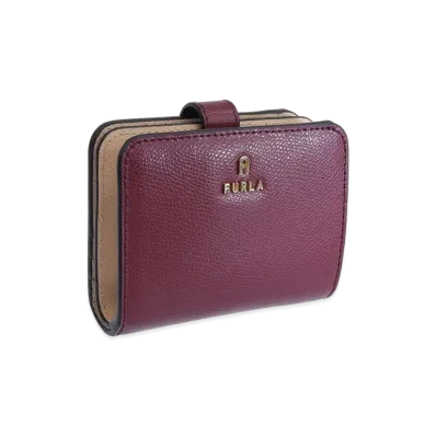 FURLA Camelia S Compact Wallet "Purple"