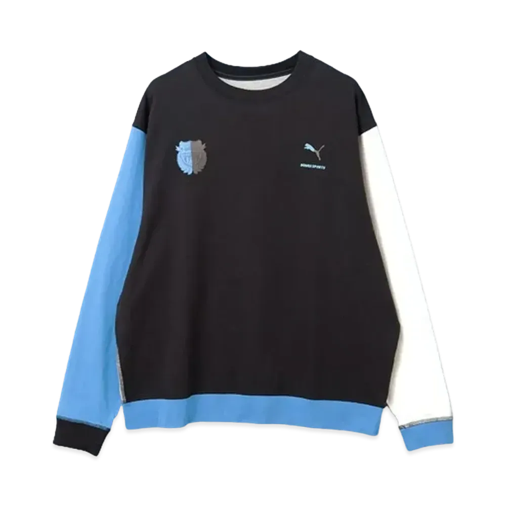 PUMA x BEAMS SPORTS x Kawasaki Frontale TODOROKI Blue Black Long T-shirt "Black"
