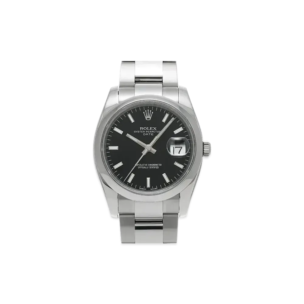 ROLEX Oyster Perpetual Date "Black/Stainless Steel"