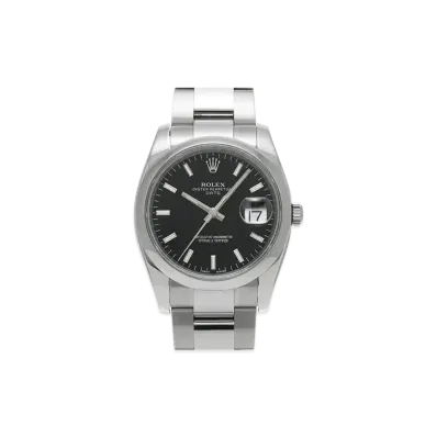 ROLEX Oyster Perpetual Date "Black/Stainless Steel"
