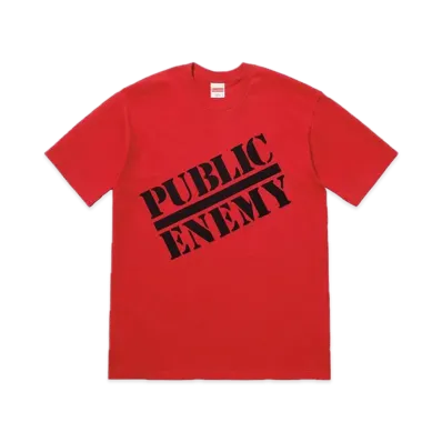 Supreme x UNDERCOVER Public Enemy Tee "Red"