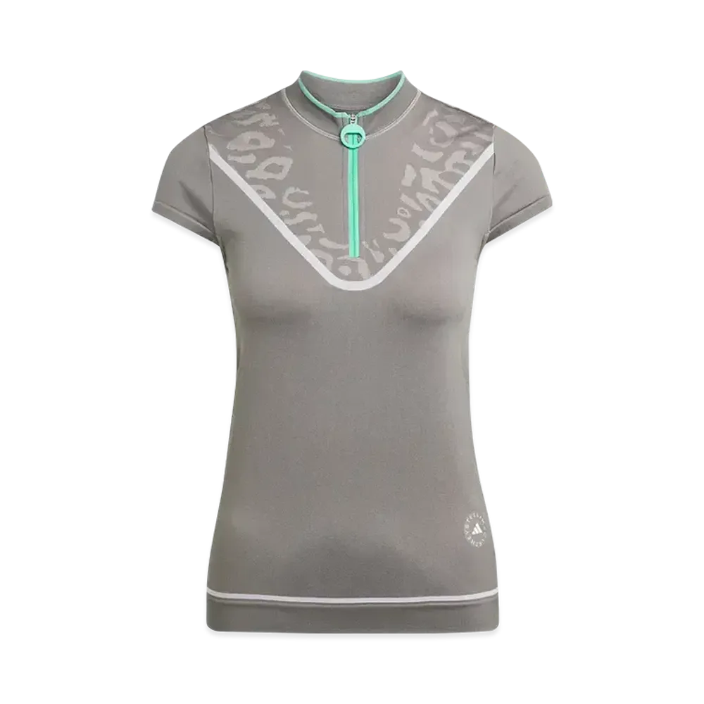 adidas by Stella McCartney True Nature Golf Shirt "Dark Grey"