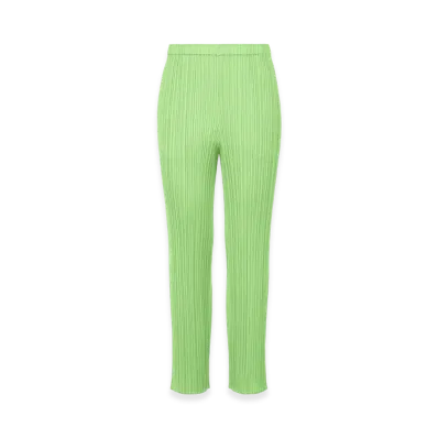 PLEATS PLEASE ISSEY MIYAKE New Colorful Basics 4 "Light Green"